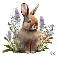 PPD Belle Bunny papírszalvéta 33x33cm, 20db-os papírárú, csomagoló és tárolóeszköz