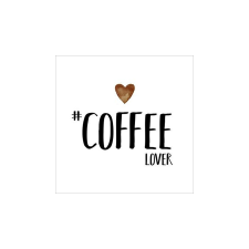 PPD.C1332835 Coffee Lover papírszalvéta 33x33cm,20db-os konyhai eszköz