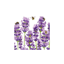 PPD .C1333956 Bees & Lavender papírszalvéta 33x33cm,20db-os asztalterítő és szalvéta