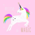 PPD Pink Unicorn papírszalvéta 33x33cm,20db-os