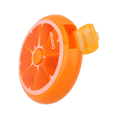 Practico Kör alakú forgó gyógyszertároló - Narancs forma gyógyászati segédeszköz