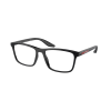 Prada Linea Rossa PS01QV 1AB1O1 Black Demo Lens szemüveg
