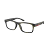 Prada Linea Rossa PS04QV 14X1O1 Mimetic Green Demo Lens szemüveg