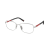 Prada Linea Rossa PS52QV 1BC1O1 Silver Demo Lens szemüveg
