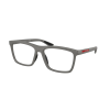 Prada Linea Rossa PS 01TV 16X1O1 Metal Grey Demo Lens szemüveg
