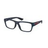Prada Linea Rossa PS 02TV MAG1O1 Matte Blue Demo Lens szemüveg