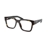 Prada PR08ZV 16R1O1 Tortoise Black Malt Demo Lens szemüveg