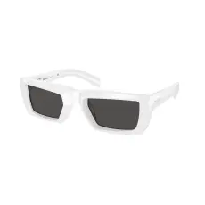 Prada PR 24YS 4615S0 White Dark Grey napszemüveg