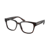 Prada PR A09V 17N1O1 Havana Demo Lens szemüveg