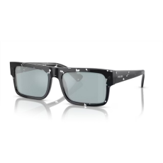 Prada PRA10S 15O01A HAVANA BLACK TRANSPARENT LIGHT BLUE MIRROR SILVER napszemüveg