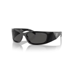 Prada PRA19S 1AB5S0 BLACK DARK GREY napszemüveg napszemüveg