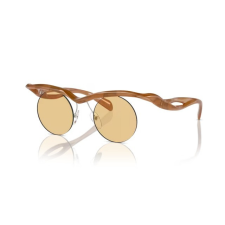 Prada PRA24S 13S80E OPAL COGNAC LIGHT YELLOW napszemüveg napszemüveg