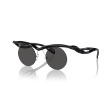 Prada PRA24S 1AB5S0 BLACK DARK GREY napszemüveg napszemüveg