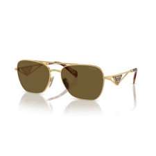 Prada PRA50S 5AK01T GOLD DARK BROWN napszemüveg napszemüveg