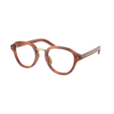 Prada PRC05V 27F1O1 Striped Cognac Demo Lens szemüveg szemüvegkeret