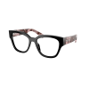 Prada PRC06V 28F1O1 Black Demo Lens szemüveg