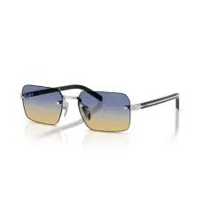 Prada PRD55S 1BC50E SILVER YELLOW/DARK BLUE napszemüveg