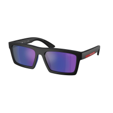 Prada Sport PS A07S 1BO05U Matte Black Dark Blue Mirror Violet napszemüveg