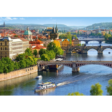 Prága hídkép puzzle 500 darabos puzzle, kirakós