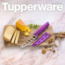  Praktikus sajtvágó kés tokkal, lila - Tupperware konyhai eszköz