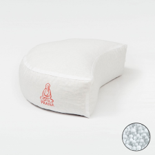 Prána Párna Félhold Basic Polisztirol gyöngy ülőpárna 36x23x12 cm lakástextília