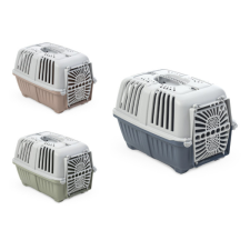 PRATIKO 1 PLASTIC MŰANYAGAJTÓS SZÁLLÍTÓBOX 48X31,5X33 CM szállítóbox, fekhely kutyáknak