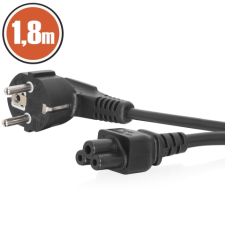 PRC 20161 /lóhere/ notebook tápkábel 1.8m Fekete (20161) kábel és adapter