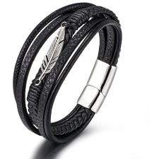 Predator Q1 Beryl Férfi karkötő, fekete (8596544007923) karkötő