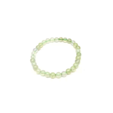  Prehnit golyó karkötő 6mm karkötő