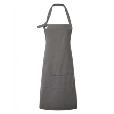 Premier Férfi kötény Premier PR137 Calibre&#039; Heavy Cotton Canvas pocket Apron -Egy méret, Dark Grey lakástextília