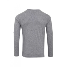 Premier Férfi póló Premier PR218 Felhajtott Ujjú póló -2XL, Grey Marl férfi póló