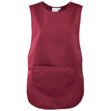 Premier Női Premier PR171 Women&#039;S pocket Tabard -2XL, Burgundy női mellény