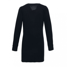 Premier Női Premier PR698 Women'S Long Length Knitted Cardigan -L, Black