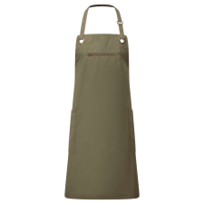 Premier PR121 ‘BARLEY’ CONTRAST STITCH SUSTAINABLE BIB APRON U munkaruha