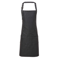 Premier PR126 JEANS STITCH DENIM BIB APRON U munkaruha