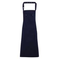Premier PR132 hosszú pamut twill kötény három zsebbel Premier, Navy-U lakástextília