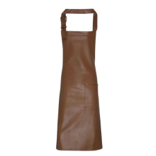 Premier PR139 FAUX LEATHER BIB APRON U munkaruha