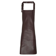 Premier PR139 FAUX LEATHER BIB APRON U