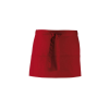 Premier PR155 COLOURS rövid pultos kötény három tabletbarát zsebbel Premier, Burgundy-U