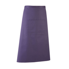 Premier PR158 COLOURS derekas hosszú bisztró kötény tablet kompatibilis zsebbel Premier, Purple-U lakástextília