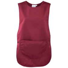 Premier PR171 Női belebújós kötény, tunika Premier, Burgundy-3XL lakástextília