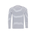 Premier PR218 férfi gombos nyakú felgombolható hosszú ujjú sztreccspóló Premier, White/Navy-2XL