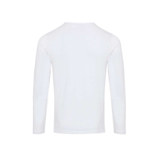 Premier PR218 férfi gombos nyakú felgombolható hosszú ujjú sztreccspóló Premier, White-XL