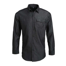 Premier PR222 MEN’S JEANS STITCH DENIM SHIRT L munkaruha