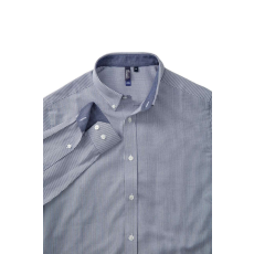 Premier PR238 MEN’S COTTON RICH OXFORD STRIPES SHIRT M