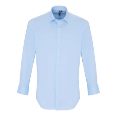 Premier PR244 MEN'S STRETCH-FIT COTTON POPLIN LONG SLEEVE SHIRT 3XL