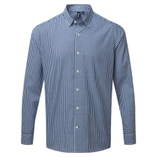 Premier PR252 &#039;MAXTON&#039; CHECK MEN&#039;S LONG SLEEVE SHIRT XL munkaruha
