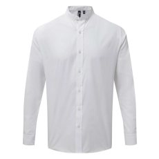 Premier PR258 BANDED COLLAR 'GRANDAD' LONG SLEEVE SHIRT M