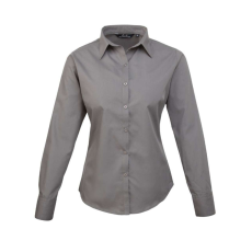 Premier PR300 WOMEN'S LONG SLEEVE POPLIN BLOUSE 4XL