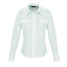 Premier PR310 WOMEN&#039;S LONG SLEEVE PILOT SHIRT 4XL munkaruha